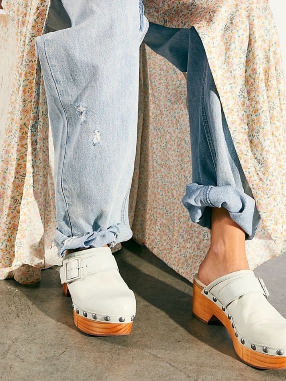 NWT Free People Culver City Clogs 7.5